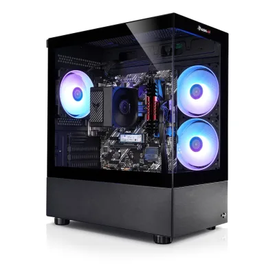 Gaming PC Speed V AMD Ryzen 7 5700G, 16GB DDR4, AMD Vega Grafik, 1TB SSD, WLAN, Windows 11