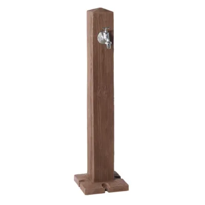 Garantia Wasserzapfsäule Dunkelbraun 25x100x25 cm