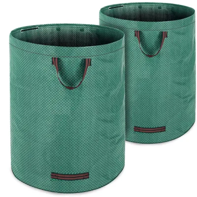 Gardebruk Laubsack 280l 2er Set 77 x 67cm grün
