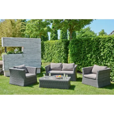 Garden Pleasure Loungegruppe Avila, 4-tlg.