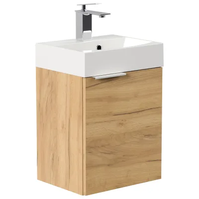Gäste WC Badmöbel Cubi Slimline 40cm SoftClose in versch. Ausführungen