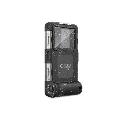 Gehäuse Wasserdichte Hülle IPX8 Smartphones 4,7-6,7 Zoll in Schwarz