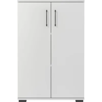 Germania Aktenschrank 4247-69 GW-Profi, in Lichtgrau, mit Metallgriffen, 80 x 123 x 40 cm (BxHxT)