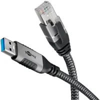Goobay® USB-Kabel USB-A-Stecker/RJ45-Stecker