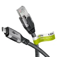 Goobay® USB-Kabel USB-C-Stecker/RJ45-Stecker