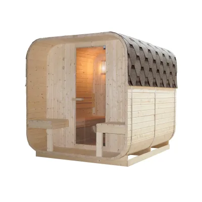 XXXLutz Sauna Göteborg Natur 220x194x188.2 cm