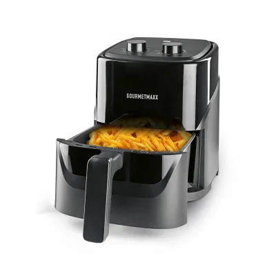Gourmetmaxx HEIßLUFTFRITTEUSE GOURMETmaxx Schwarz 34.1x30x25.4 cm