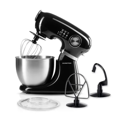 GOURMETmaxx Küchenmaschine 1000W schwarz
