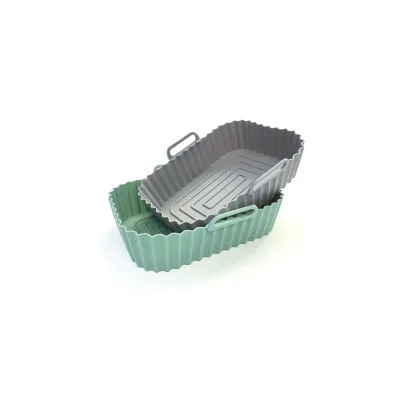 Gourmetmaxx Silikonform GOURMETmaxx Grau, Mintgrün 14x5x20 cm