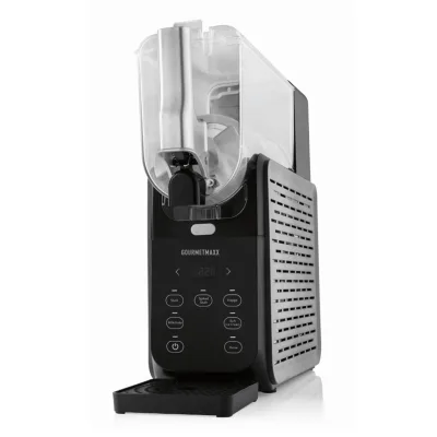 Gourmetmaxx Slush-Eismaschine GOURMETmaxx Grau, Schwarz, Transparent 15.5x43x40.5 cm