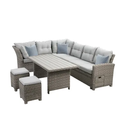 Greemotion Lounge-Set Malia, halbrund