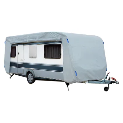 Green Yard Abdeckplane für Wohnwagen oder Wohnmobile Größe XXL, 730 x 250 x 220 cm