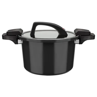GSW Energiespartopf Gourmet Nero 24cm, 6