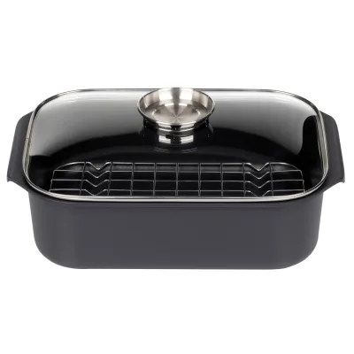 GSW Rechteckbräter Gourmet mit Einsatz 40x26cm