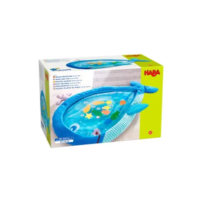 HABA Unisex Spielmatte Wasser-Spielmatte Großer Wal 1er Pack