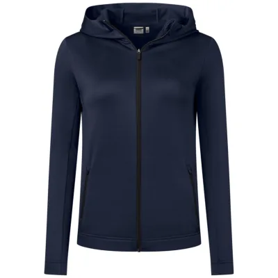 HAKRO Damen Kapuzen-Tecjacke ECO #273 Gr. M tinte