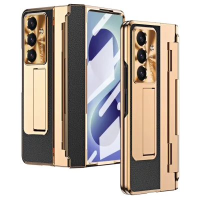 Handyhülle Klapphülle + Display Folie Samsung Galaxy Z Fold8 Ultra 5G Schwarz