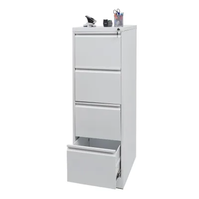 Hängeregisterschrank MCW-H16, Aktenschrank Büroschrank Stahlschrank, Format Legal + A4 abschließbar 134x46x62cm ~ weiß