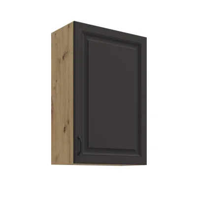 Hängeschrank 60 cm Stilo Grau Küchenzeile Küchenblock Küche Landhaus Höhe 90 cm