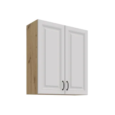 Hängeschrank 80 cm Stilo Weiß Küchenzeile Küchenblock Küche Landhaus Höhe 90 cm