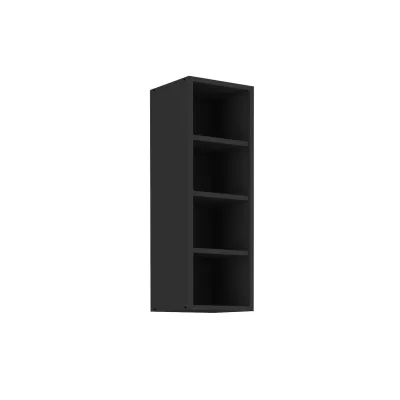 Hängeschrank Regal 30 cm Schwarz matt Küchenzeile Küche SIENA / MONZA / ARONA