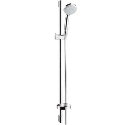 HansGrohe Brausenset Croma 100/ Unica'C 900mm chrom mit Cassetta Seifenschale - versch. Ausführungen
