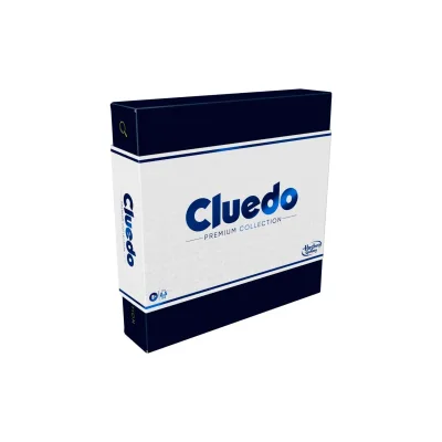Hasbro - Cluedo - Premium Collection Brettspiel Gesellschaftsspiel Spielfiguren aus Holz