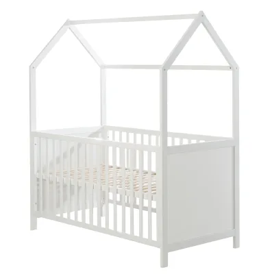 Roba Hausbett Weiß 75x162.5x143.5 cm