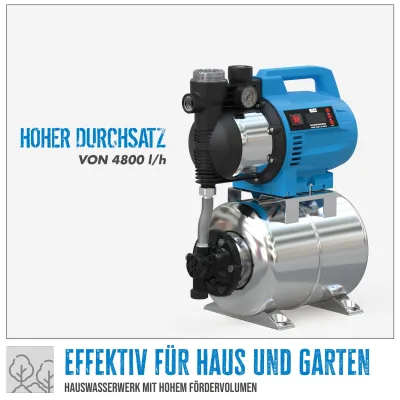 Hauswasserwerk HWW 1400.3 VF INOX