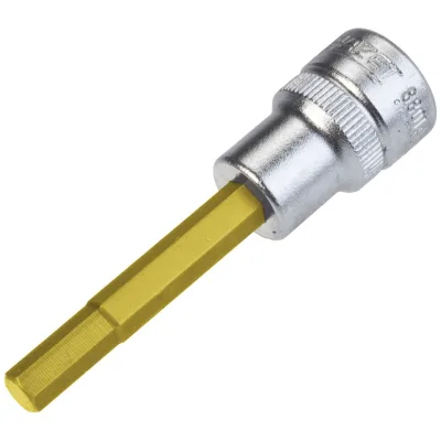Hazet Schraubendreher-Steckschlüsseleinsatz 3/8 (10 mm) Vierkant hohl, Innen Sechskant Profil, SW 7/32