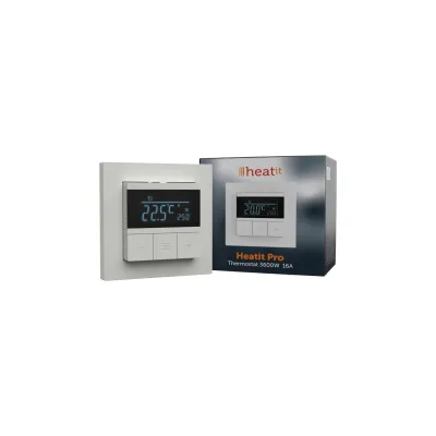 Heatit Pro Thermostat (Weiß RAL 9003)