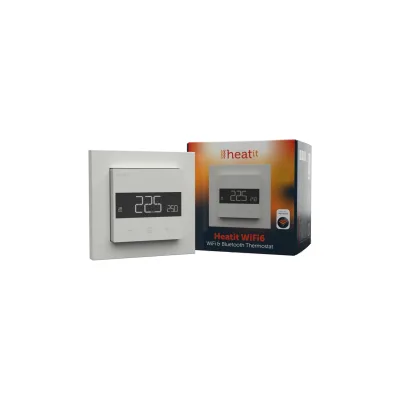 Heatit WiFi6 Thermostat (Weiß RAL 9003)
