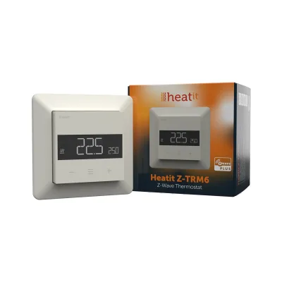 Heatit Z-TRM6 Thermostat Z-Wave 800er Serie (Weiß RAL 9010)