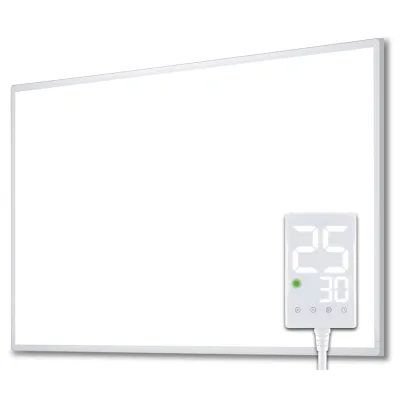 Heidenfeld Infrarotheizung HF-HP100-3, m. Thermostat, weiß, 300-1200 Watt, 10 J. Garantie (600 Watt)