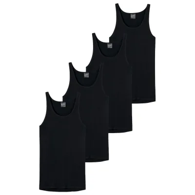 Herren Unterhemd Weiß
