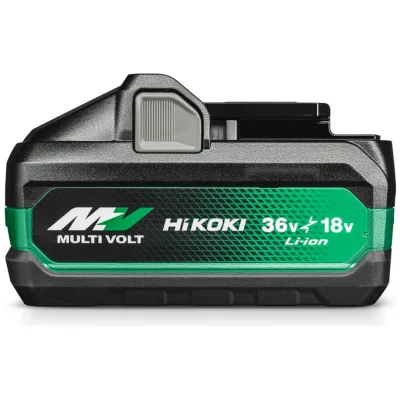 HiKOKI MULTI VOLT Akku BSL36B18X (18V 8 Ah / 36V 4 Ah Akku, Li-Ion, 4-Stufen-LED Ladestandskontrolle)