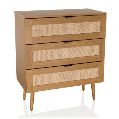 hjh LIVING Kommode BOHEO K Melaminharzbeschichtete Spanplatte