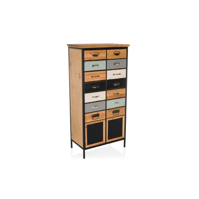 hjh LIVING Kommode CONTINENTO HIGH Holz