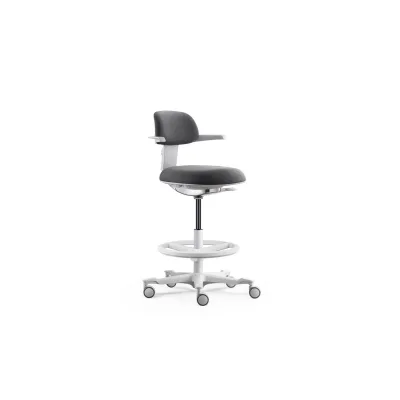 hjh OFFICE Arbeitsstuhl TOP WORK 40 W Stoff mit Armlehnen