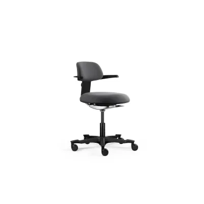 hjh OFFICE Arbeitsstuhl WORK 40 Stoff mit Armlehnen