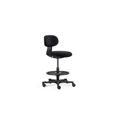 hjh OFFICE Arbeitsstuhl WORK MF2 Stoff ohne Armlehnen