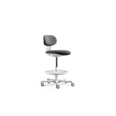 hjh OFFICE Arbeitsstuhl WORK MF2 W Stoff ohne Armlehnen