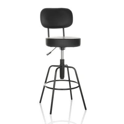 hjh OFFICE Barhocker DISC HIGH Kunstleder ohne Armlehnen
