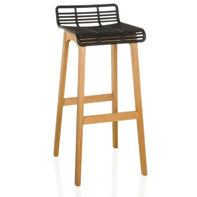hjh OFFICE Barhocker LONSO W Holz / Kunststoff