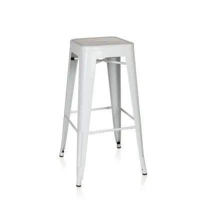 hjh OFFICE Barhocker VANTAGGIO HIGH Metall ohne Armlehnen