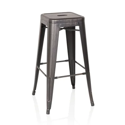 hjh OFFICE Barhocker VANTAGGIO HIGH Metall ohne Armlehnen