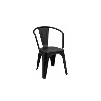 hjh OFFICE Bistrostuhl Vantaggio Poly 100% Polypropylen mit Armlehnen