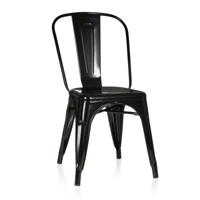 hjh OFFICE Bistrostuhl VANTAGGIO COMFORT Metall ohne Armlehnen