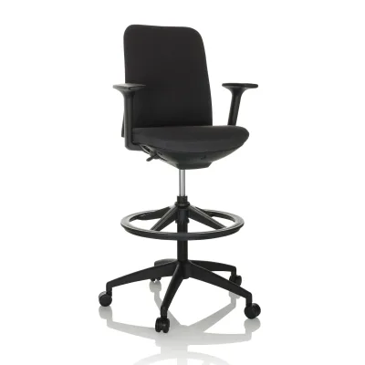 hjh OFFICE Counterstuhl NESTORA WORK Stoff mit Armlehnen