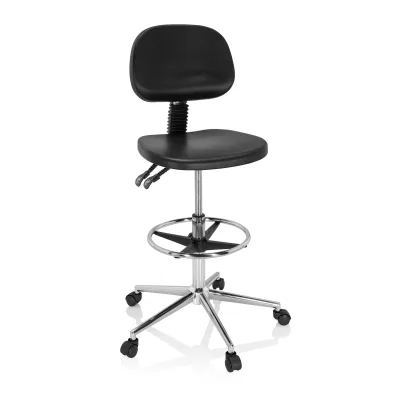 hjh OFFICE Counterstuhl TOP WORK 24 I Hartschaum ohne Armlehnen